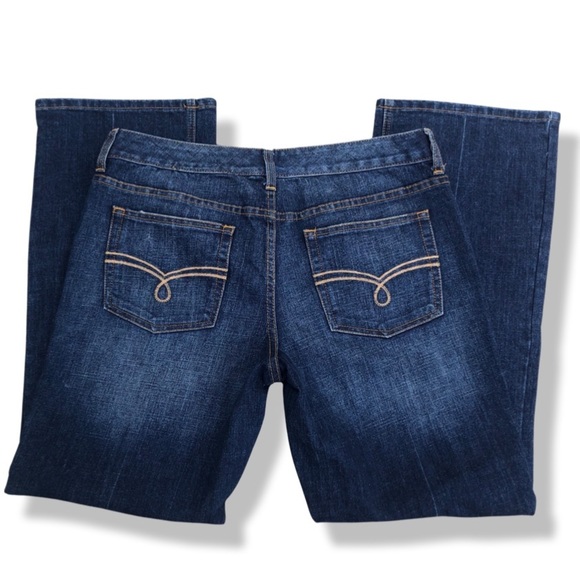 American Rag Boot Mid Rise Dark Wash Denim Jean Size 11S - Picture 5 of 12